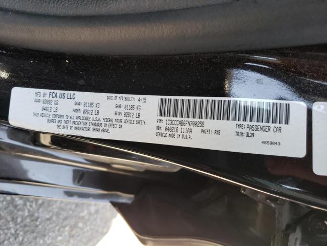 Photo 10 from auction – 2015 CHRYSLER 200 LIMITE with VIN 1C3CCCAB6FN700255