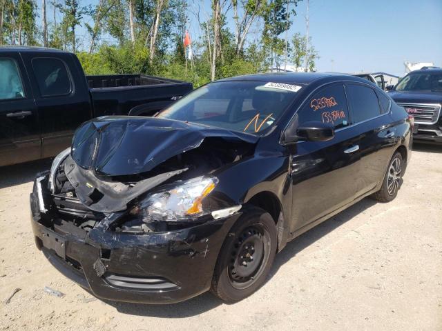 Photo 2 from auction – 2015 NISSAN SENTRA S with VIN 3N1AB7AP1FL693016