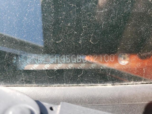 Photo 10 from auction – 2016 HONDA ODYSSEY with VIN 5FNRL5H95GB032100