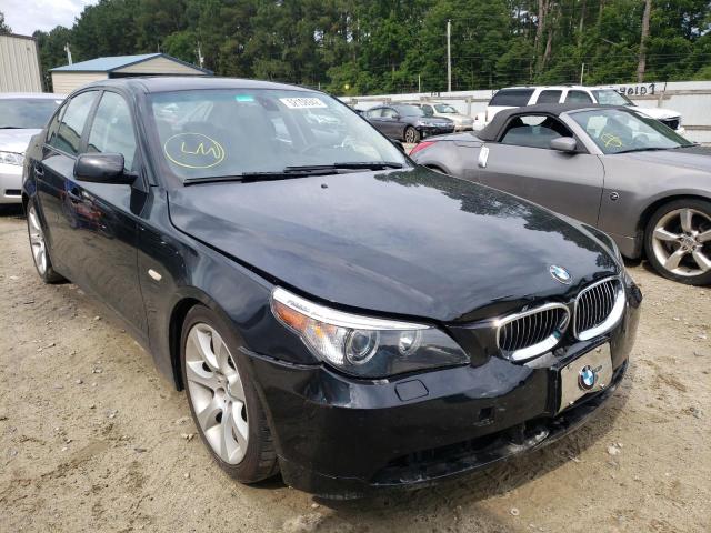 BMW 550 I 2007 with VIN WBANB535X7CP05219 - Photo from auction