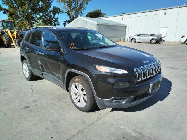JEEP CHEROKEE S 2015 with VIN 1C4PJLAB3FW677062 - Photo from auction