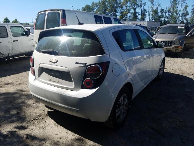 Photo 4 from auction – 2012 CHEVROLET SONIC LS with VIN 1G1JA6SH2C4107127