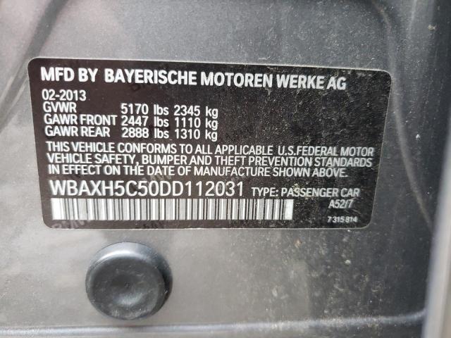 Photo 10 from auction – 2013 BMW 528 XI with VIN WBAXH5C50DD112031