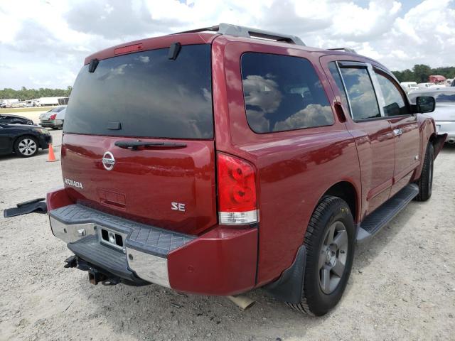 Photo 4 from auction – 2005 NISSAN ARMADA SE with VIN 5N1AA08A45N731700