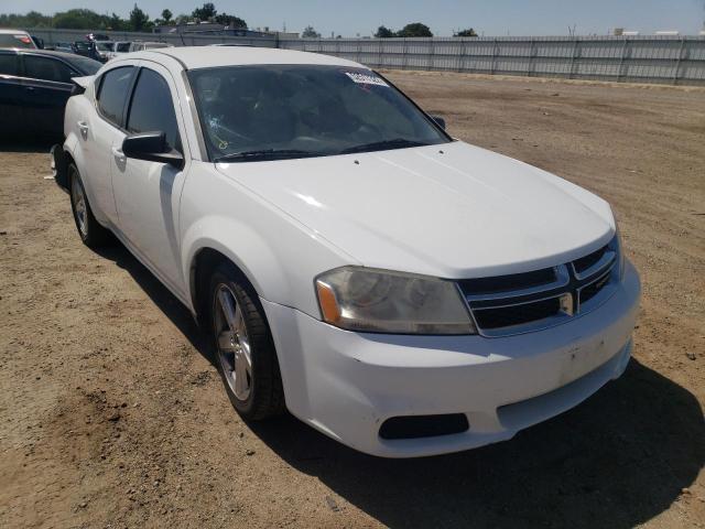 DODGE AVENGER SE 2013 with VIN 1C3CDZAB3DN707029 - Photo from auction