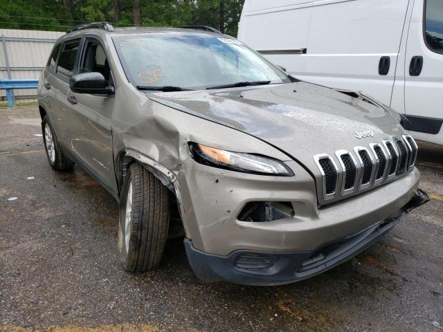 Photo 1 from auction – 2016 JEEP CHEROKEE S with VIN 1C4PJLAB7GW329556
