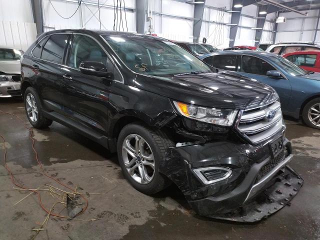 FORD EDGE TITAN 2015 with VIN 2FMPK4K94FBB06238 - Photo from auction