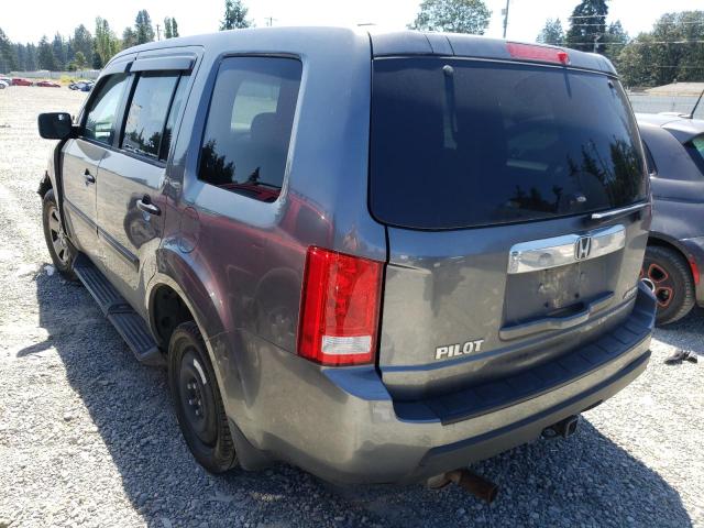 Photo 3 from auction – 2011 HONDA PILOT LX with VIN 5FNYF4H26BB063686