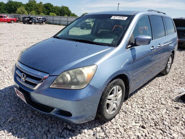 Photo 2 from auction – 2007 HONDA ODYSSEY EX with VIN 5FNRL38487B071725