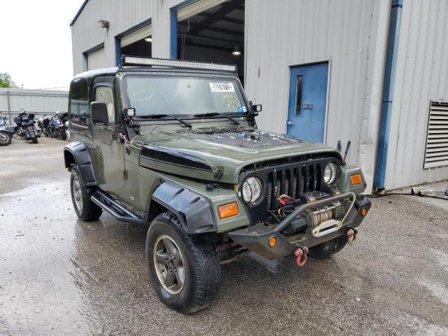 JEEP WRANGLER / 2000 with VIN 1J4FA49S6YP795989 - Photo from auction