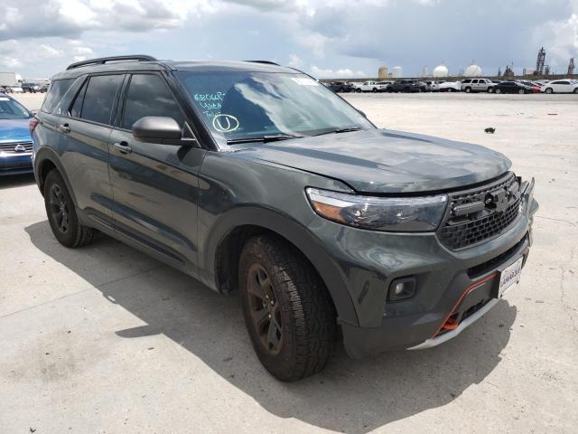 FORD EXPLORER T 2021 with VIN 1FMSK8JHXMGB64953 - Photo from auction