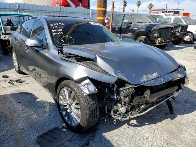 INFINITI Q50 LUXE 2019 with VIN JN1EV7AP5KM514520 - Photo from auction