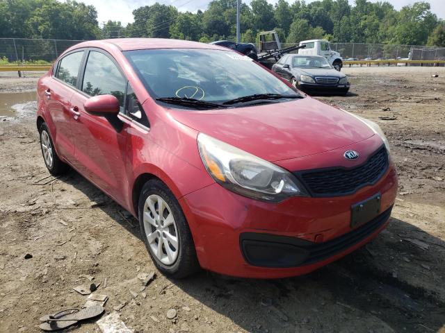 KIA RIO LX 2015 with VIN KNADM4A39F6465997 - Photo from auction