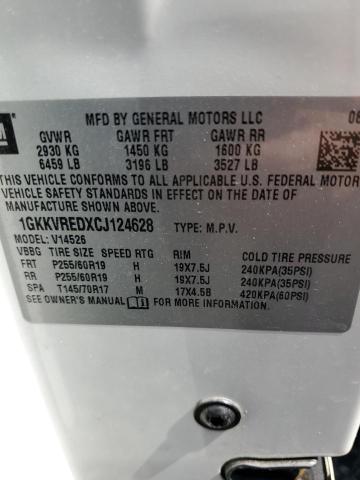 Photo 10 from auction – 2012 GMC ACADIA SLT with VIN 1GKKVREDXCJ124628