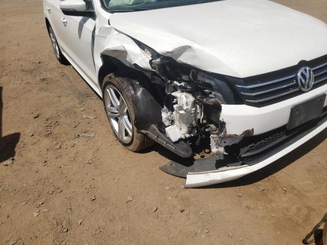 Photo 9 from auction – 2014 VOLKSWAGEN PASSAT SE with VIN 1VWBT7A39EC073274