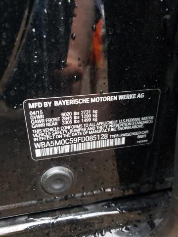 Photo 10 from auction – 2015 BMW 550 XIGT with VIN WBA5M0C59FD085128