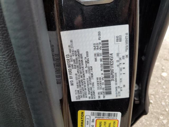 Photo 10 from auction – 2015 FORD FUSION SE with VIN 3FA6P0H71FR224514
