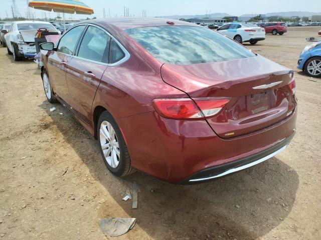 Photo 3 from auction – 2016 CHRYSLER 200 LIMITE with VIN 1C3CCCAB1GN154966