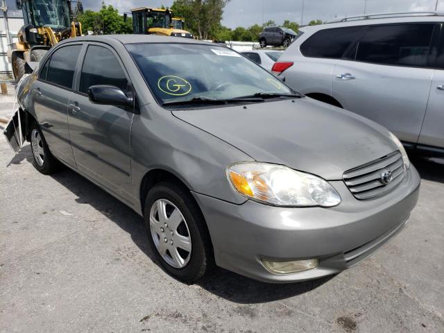 TOYOTA COROLLA CE 2004 with VIN 1NXBR32E24Z283326 - Photo from auction