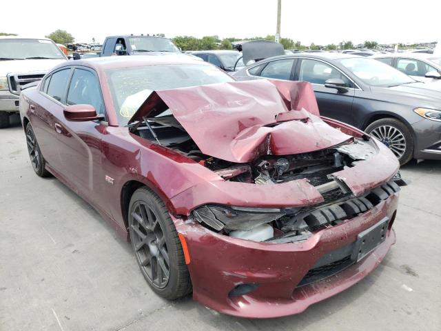 DODGE CHARGER SC 2019 with VIN 2C3CDXGJ9KH726290 - Photo from auction