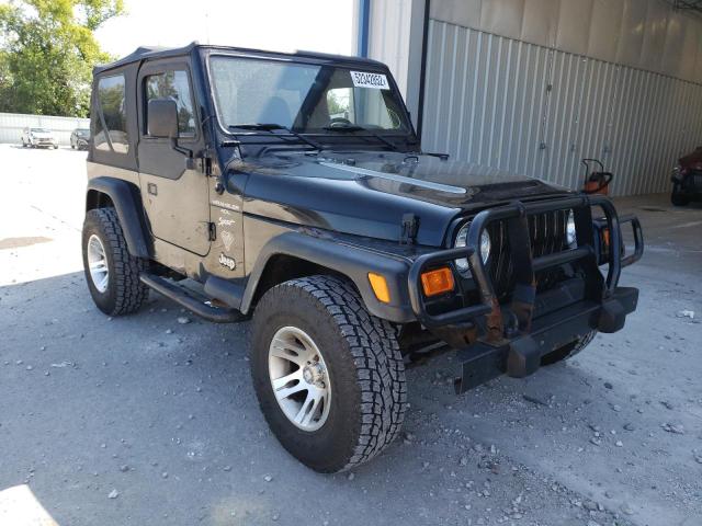 JEEP WRANGLER / 2001 with VIN 1J4FA49S91P316020 - Photo from auction