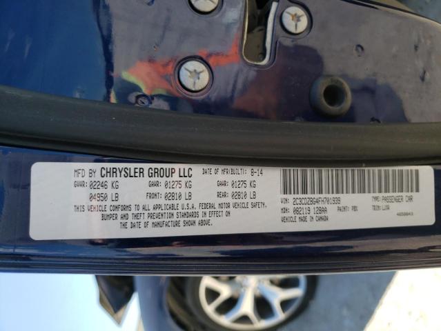 Photo 10 from auction – 2015 DODGE CHALLENGER with VIN 2C3CDZBG4FH701939