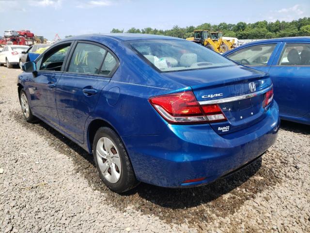 Photo 3 from auction – 2014 HONDA CIVIC LX with VIN 19XFB2F57EE209592