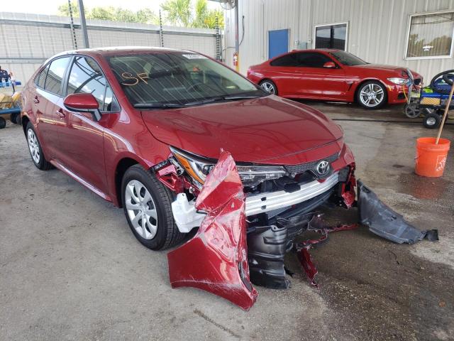 Photo 1 from auction – 2022 TOYOTA COROLLA LE with VIN JTDEPMAE7NJ212060