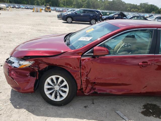 Photo 9 from auction – 2017 TOYOTA CAMRY LE with VIN 4T1BF1FK4HU783880