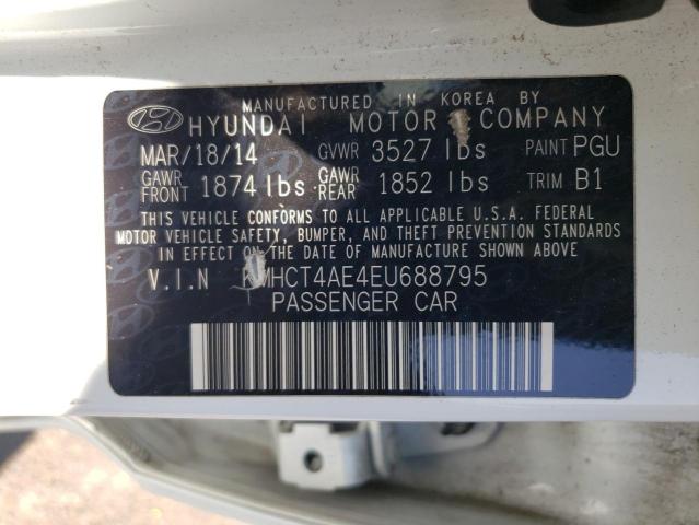 Photo 10 from auction – 2014 HYUNDAI ACCENT GLS with VIN KMHCT4AE4EU688795