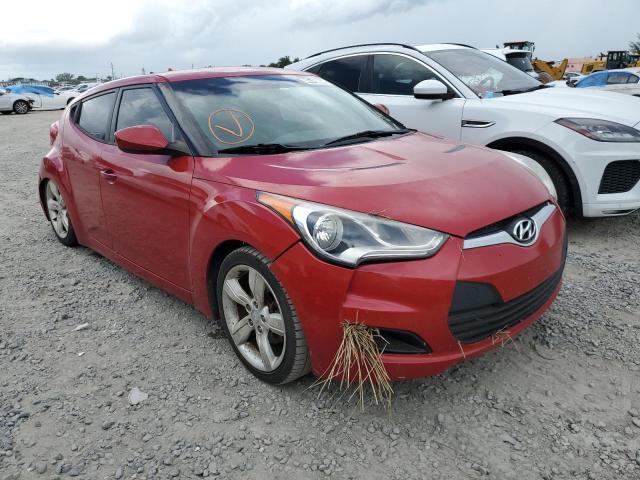HYUNDAI VELOSTER 2013 with VIN KMHTC6AD2DU088178 - Photo from auction