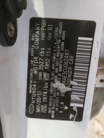 Photo 10 from auction – 2012 HYUNDAI ACCENT with VIN KMHCU4AE5CU062487