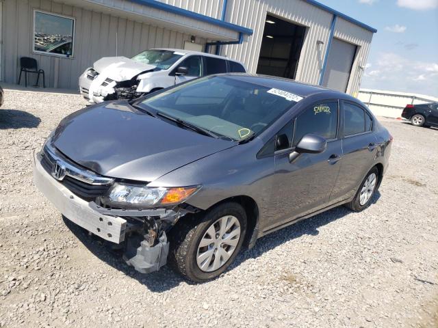 Photo 2 from auction – 2012 HONDA CIVIC LX with VIN 19XFB2F5XCE107037