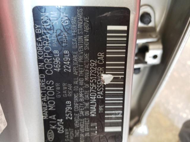 Photo 10 from auction – 2015 KIA CADENZA PR with VIN KNALN4D75F5173292