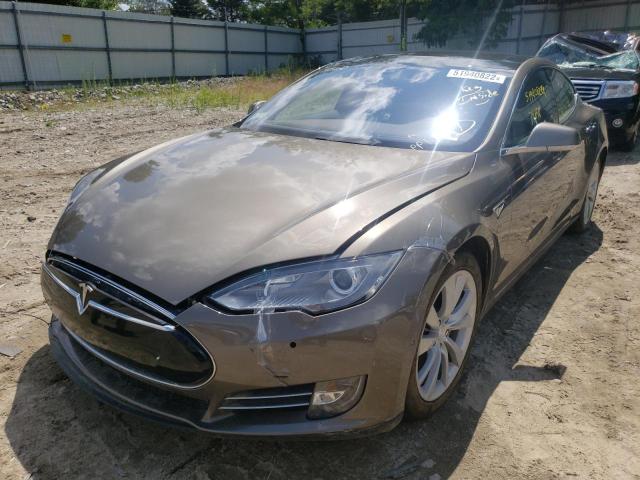 Photo 2 from auction – 2015 TESLA MODEL S 85 with VIN 5YJSA1H20FF087605