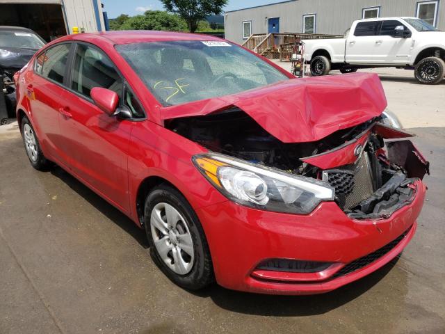 KIA FORTE LX 2016 with VIN KNAFK4A65G5568950 - Photo from auction