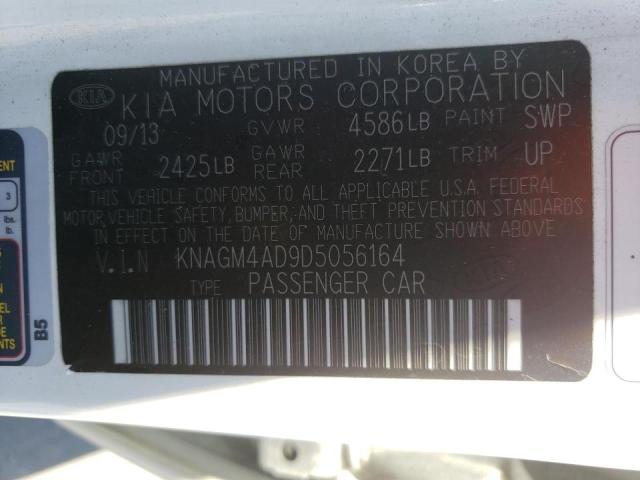 Photo 10 from auction – 2013 KIA OPTIMA HYB with VIN KNAGM4AD9D5056164