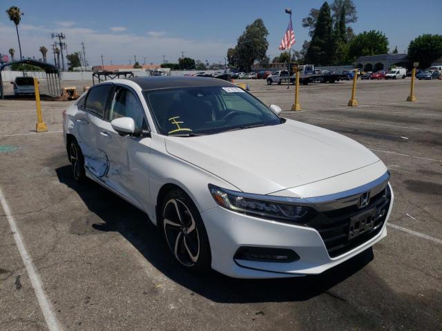 HONDA ACCORD EX 2018 with VIN 1HGCV1F45JA033796 - Photo from auction