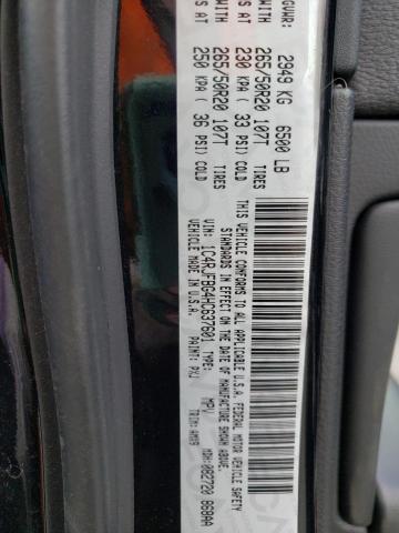 Photo 10 from auction – 2017 JEEP GRAND CHER with VIN 1C4RJFBG4HC637601
