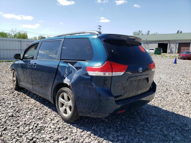 Photo 3 from auction – 2011 TOYOTA SIENNA LE with VIN 5TDKK3DCXBS117156