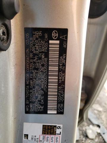 Photo 10 from auction – 2005 TOYOTA PRIUS with VIN JTDKB20U753055598