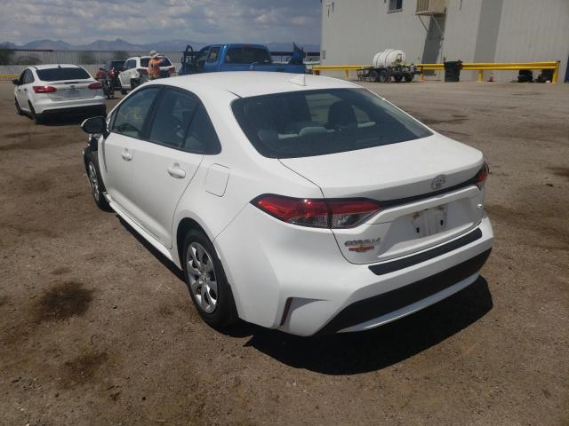 Photo 3 from auction – 2020 TOYOTA COROLLA LE with VIN 5YFEPRAEXLP075332