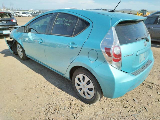 Photo 3 from auction – 2014 TOYOTA PRIUS C with VIN JTDKDTB34E1064405