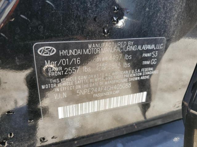 Photo 10 from auction – 2016 HYUNDAI SONATA SE with VIN 5NPE24AF4GH405088