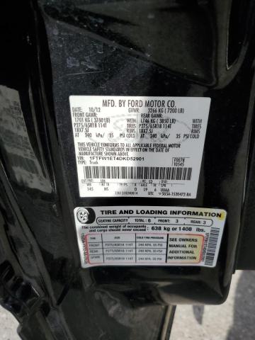 Photo 10 from auction – 2013 FORD F150 SUPER with VIN 1FTFW1ET4DKD52901