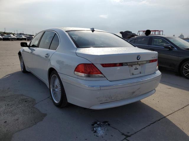 Photo 3 from auction – 2003 BMW 745 LI with VIN WBAGN63433DR15534