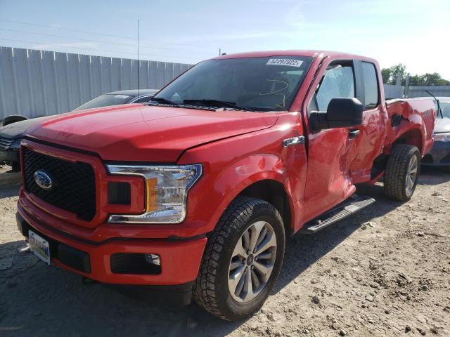 Photo 2 from auction – 2018 FORD F150 SUPER with VIN 1FTEX1EP5JKC61160