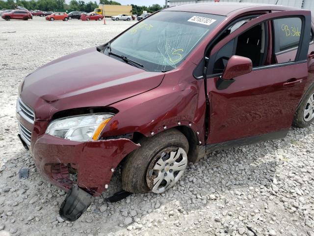 Фото 9 с аукциона – 2016 CHEVROLET TRAX LS с VIN 3GNCJKSB7GL182899