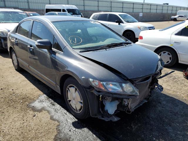 Photo 1 from auction – 2010 HONDA CIVIC HYBR with VIN JHMFA3F22AS007375