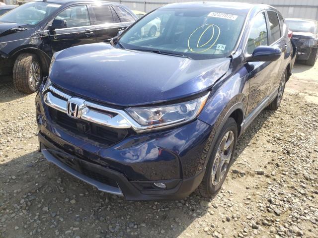 Photo 2 from auction – 2019 HONDA CR-V EX with VIN 2HKRW2H50KH619219